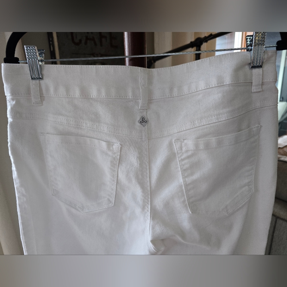 PRANA Carlotta Crop Jean Women's size 12/31 White - Picture 2 of 8